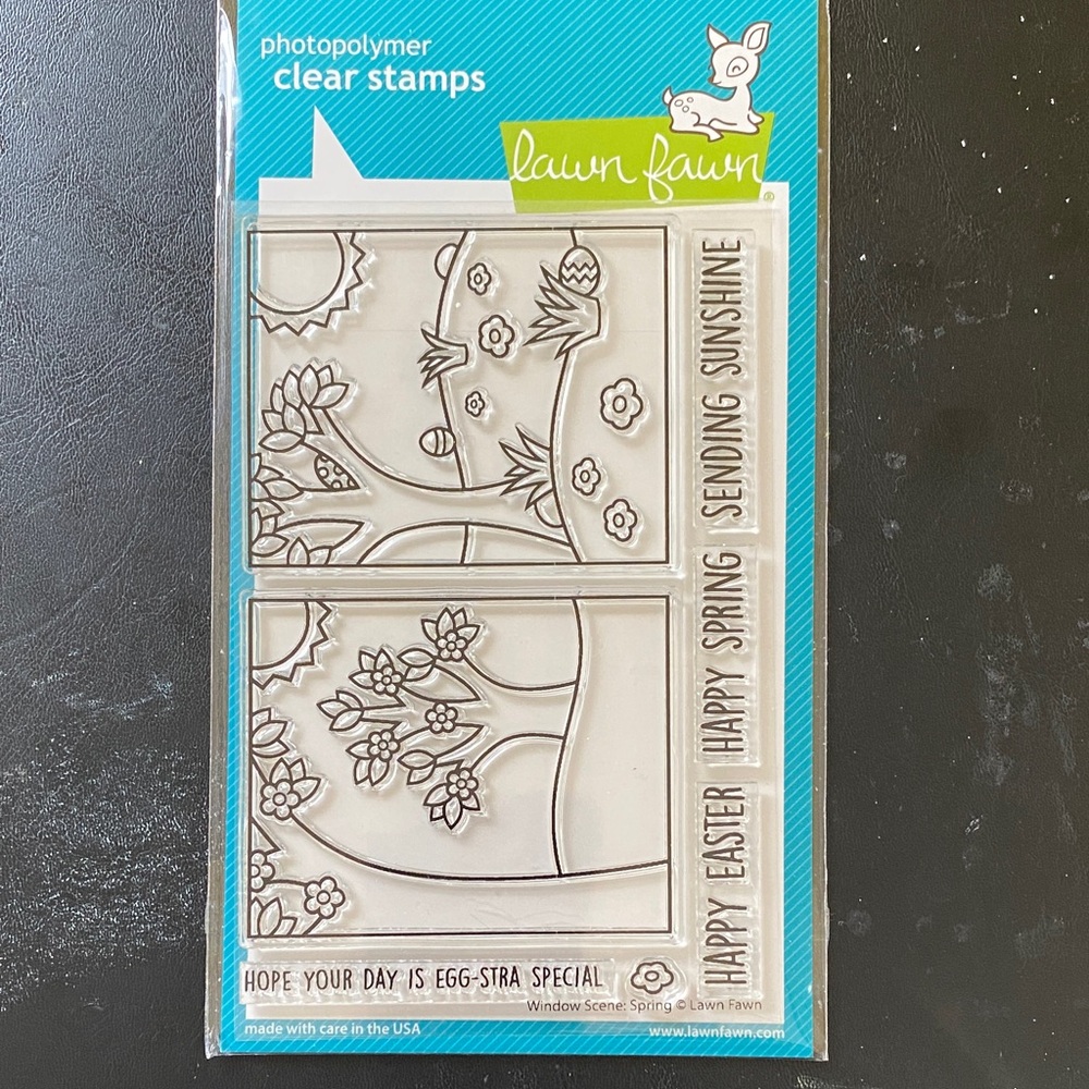 Lawn Fawn - Window Scene: Spring